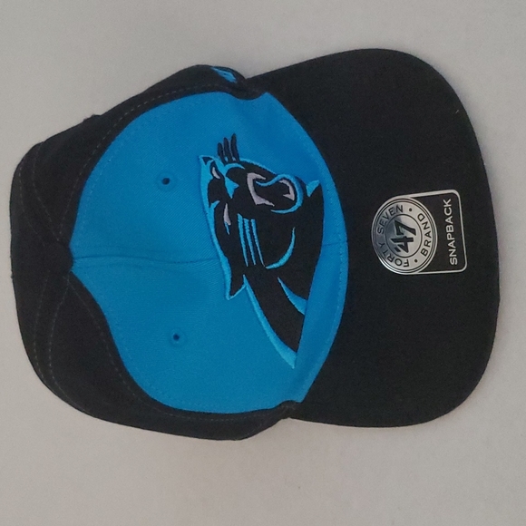 NWT Carolina Panthers Forty Seven Brand snapback hat - Picture 1 of 4